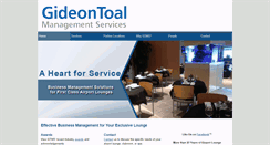 Desktop Screenshot of gideontoalmanagement.com